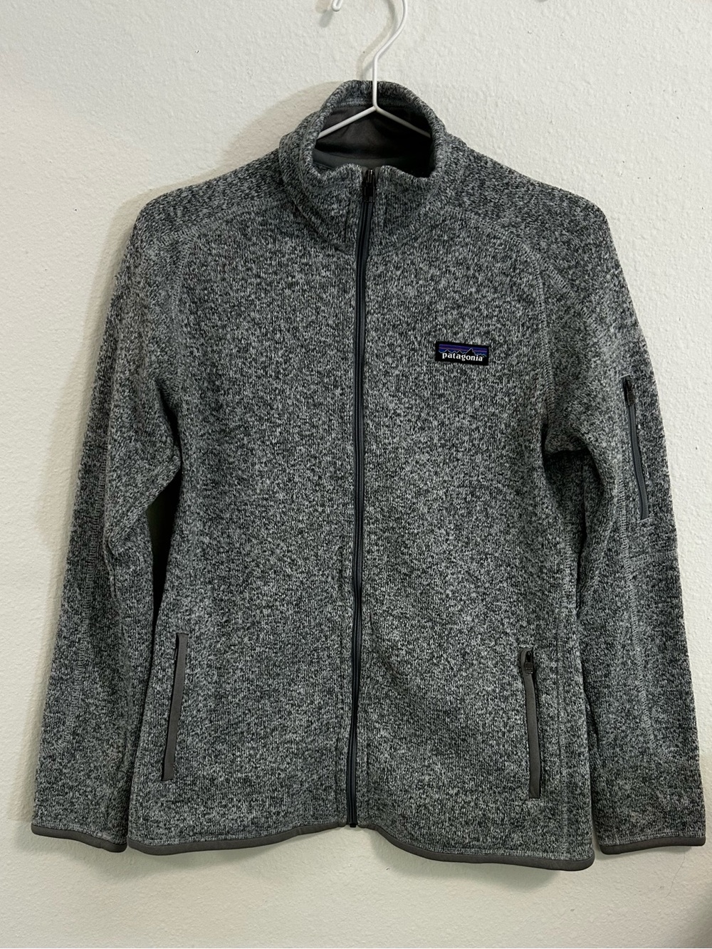 W’s Patagonia Gray better sweater Full-Zip Jacket